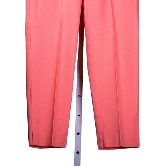 Talbots Women's Chino Pants Pink Stretch Straight Leg Signature Trousers Size 8 - Picture 6 of 8